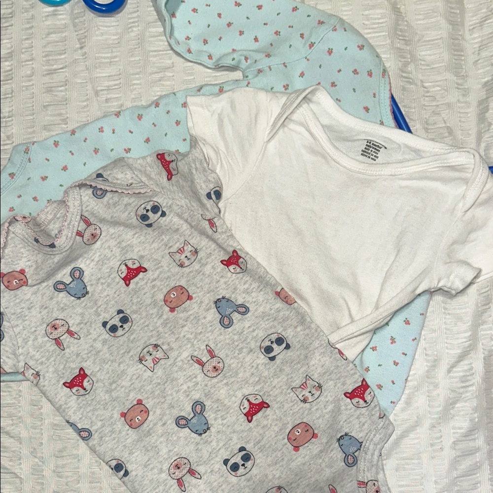 Adorable Animal Print Kids Pajamas Set